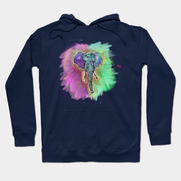 Elephunk Hoodie by Beanzomatic